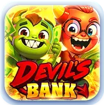 VertexPlay Slot Logo - Devil's Bank